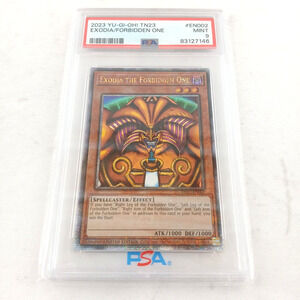 2023 Yugioh Exodia the Forbidden One 25th Anniversary Tin PSA 9 Mint TN23-EN002